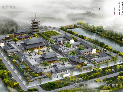 上海寺庙建筑总体规划方案
